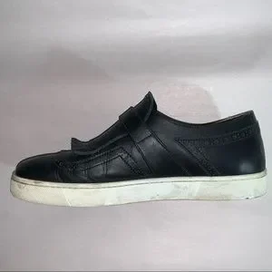 CHRISTIAN LOUBOUTIN size 42 black leather Kiltie Moc style SNEAKERS Christian Louboutin | Shoes | Christian Louboutin Size 42  main image 3